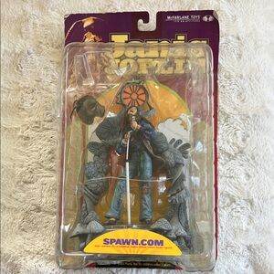 Janis Joplin McFarlane Figurine - Gray and Blue